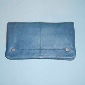 LATICO leather Terry wallet Denim